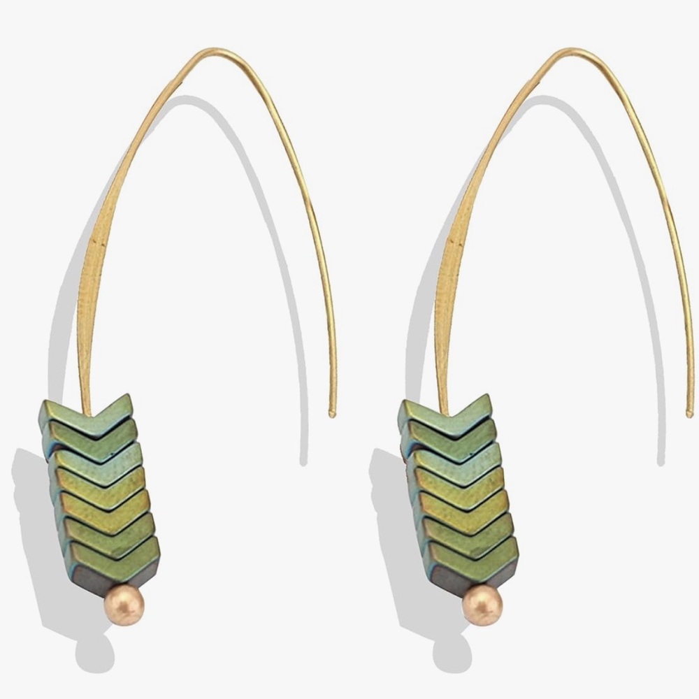 - 🎁GIFT FOR HER ❤️Unique Arrow Boho Earrings